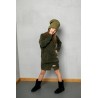 Spódniczka dzięcieca VELVET khaki
