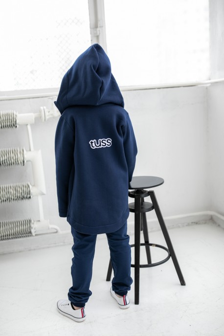 Bluzo-kurtka ZIP navy