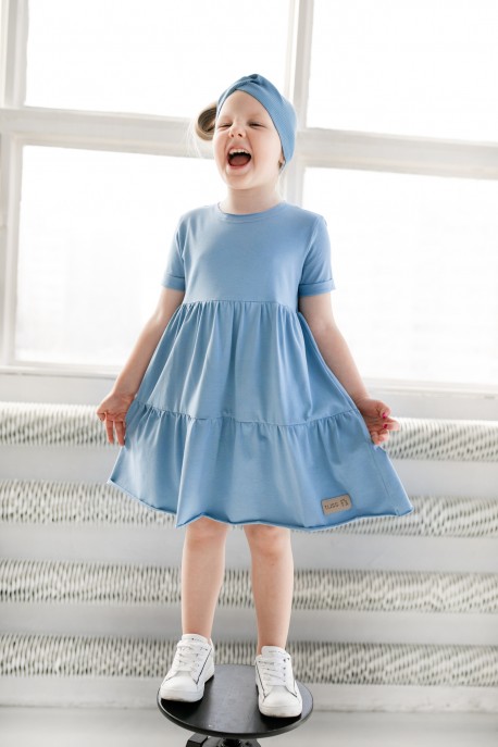 Sukienka dziecięca LEA blue