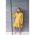 Sukienka dziecięca OVER FRILL light yellow