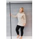 Bluza damska HOODIE winter beige