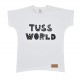T-shirt TUSS World dzięciece WHITE