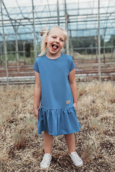Sukienka FRILLY dziecięca BLUE STONE