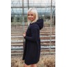 Sukienka HOODIE damska DARK NAVY