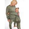 Spodnie CLASSIC MOM olive