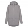 Bluzo-kurtka damska ZIP grey