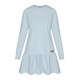 Sukienka damska FRILLY baby blue FOREVER