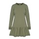 Sukienka damska FRILLY olive green FOREVER