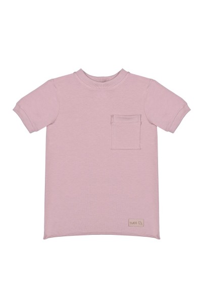 T-shirt dziecięcy POCKET all pink