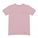 T-shirt dziecięcy POCKET all pink