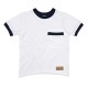 T-shirt dziecięcy POCKET navy