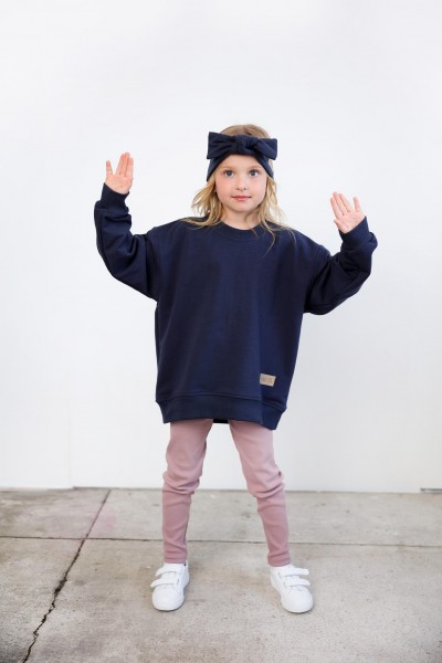 Bluza OVER dziecięca navy FOREVER