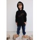 Bluza dziecięca hoodie TUSS black