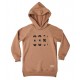 Dzięcięca bluza hoodie CROSS carmel