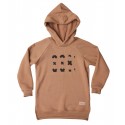 Dzięcięca bluza hoodie CROSS carmel