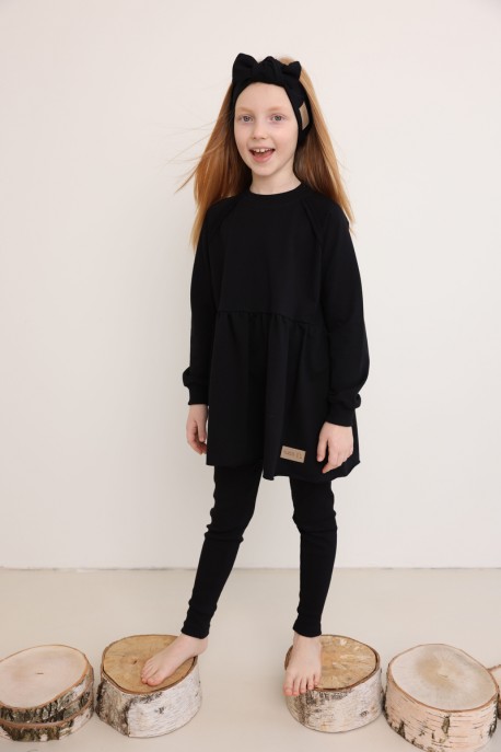 Tunika dziecięca BLACK