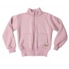 Bluza dziecięca ZIP COLLAR light pink