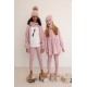Bluza dziecięca ZIP COLLAR light pink