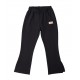 Leginsy dzieciece RIB black