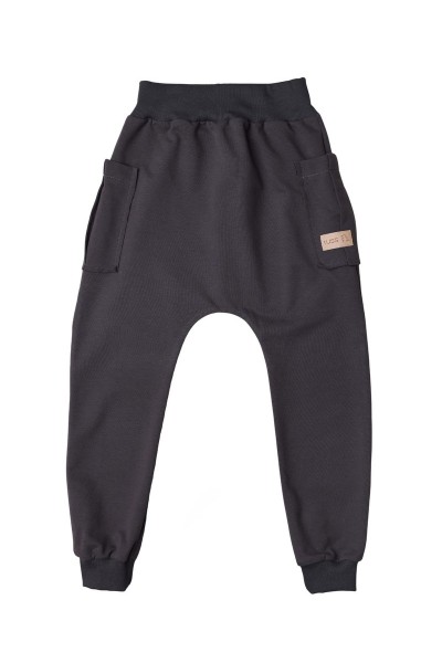 Spodnie dziecięce BAGGY CARGO grafit