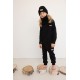 Spodnie dziecięce BAGGY CARGO black