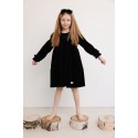 Sukienka dziecięca VELVET LEA black