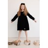 Sukienka dziecięca VELVET LEA black