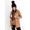 Bluza damska ZIP carmel THE BEST