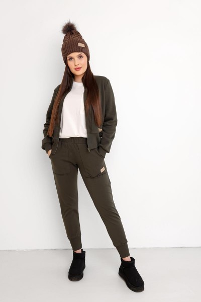 Spodnie CLASSIC damskie khaki
