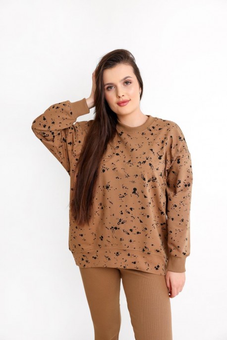 Bluza OVER damska DOTS