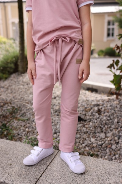 Spodnie dziecięce baggy PINK