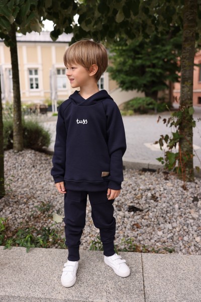 Spodnie dziecięce klasyczne navy