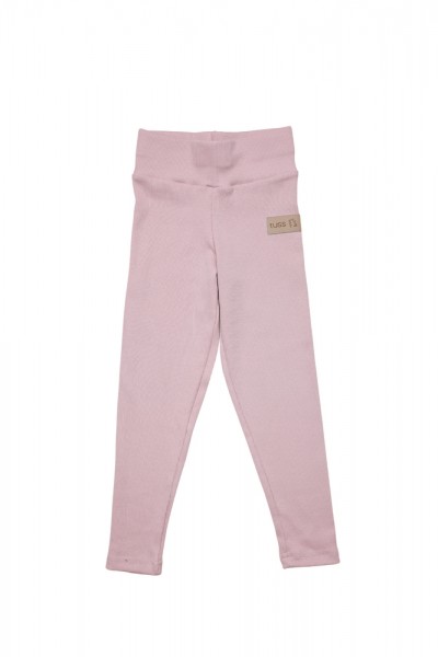 Leginsy dziecięce RIB light pink