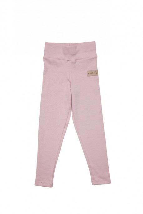 Leginsy dziecięce RIB light pink