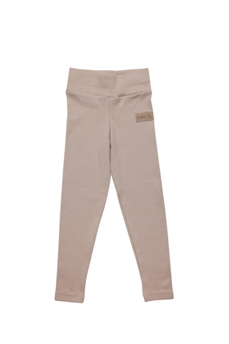 Leginsy dziecięce RIB beige