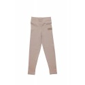 Leginsy dziecięce RIB beige
