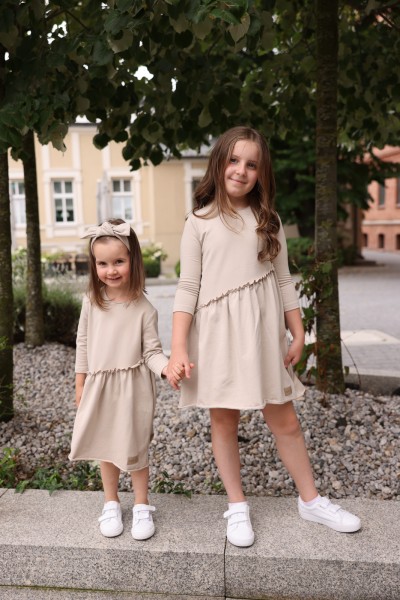 Sukienka CROSS beige