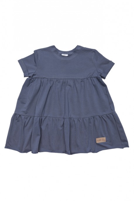 Sukienka dziecięca LEA DUSTY BLUE