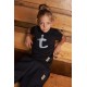 T-shirt dziecięcy z nadrukiem ,,t"
