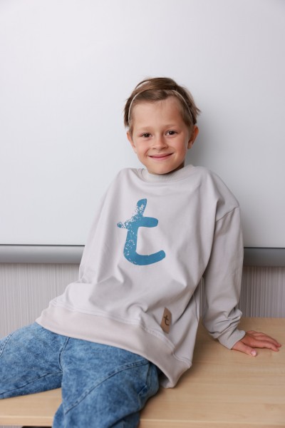 Bluza dziecięa OVER GREY