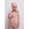 Bluza dziecięca na zamek z kapturem ZIP PINK