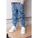 Spodnie JEANS CARGO BLUE