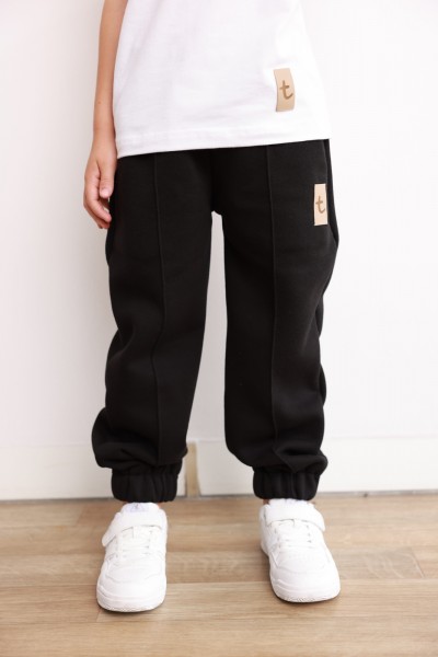 Spodnie ocieplane WINTER LOOSE black