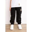 Spodnie ocieplane WINTER LOOSE black