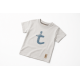 T-shirt dziecięcy GRAY z ,,t"