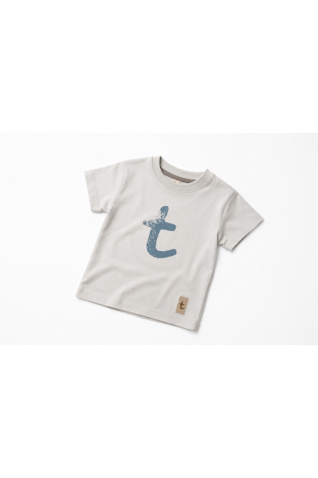 T-shirt dziecięcy GRAY z ,,t"