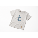 T-shirt dziecięcy GRAY z ,,t"