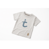 T-shirt dziecięcy GRAY z ,,t"