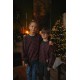Bluza over CHRISTMAS zielono-czerwona