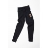 Legginsy dziecięce prążkowane RIB GREEN